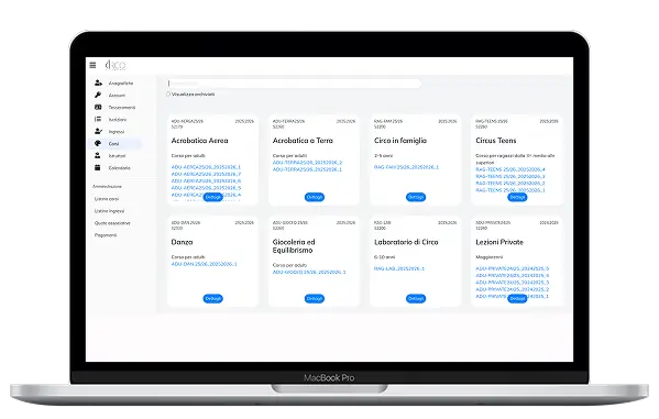 Circo all’inCirca - Backoffice amministrativo 